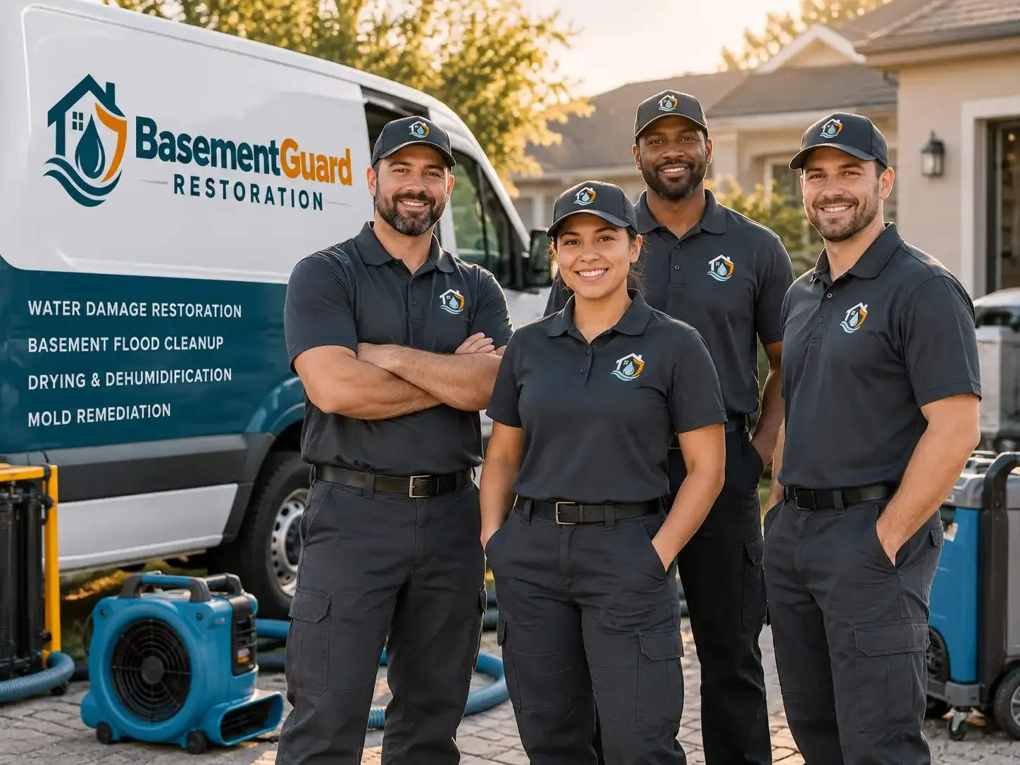 Basement Water Damage Restoration company in Longwood, NC